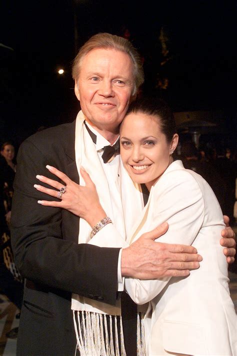 angelina jolie and her father